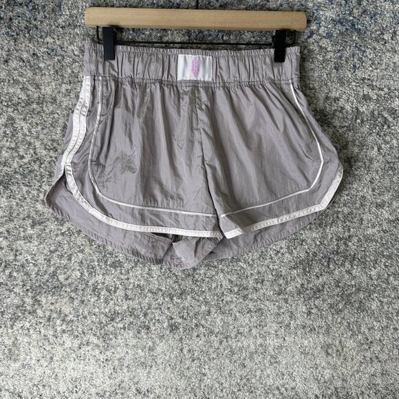 Movement Running Shorts Womens Small Gray Lined Dolphin Hem Athletic Lightweight - Picture 1 of 9